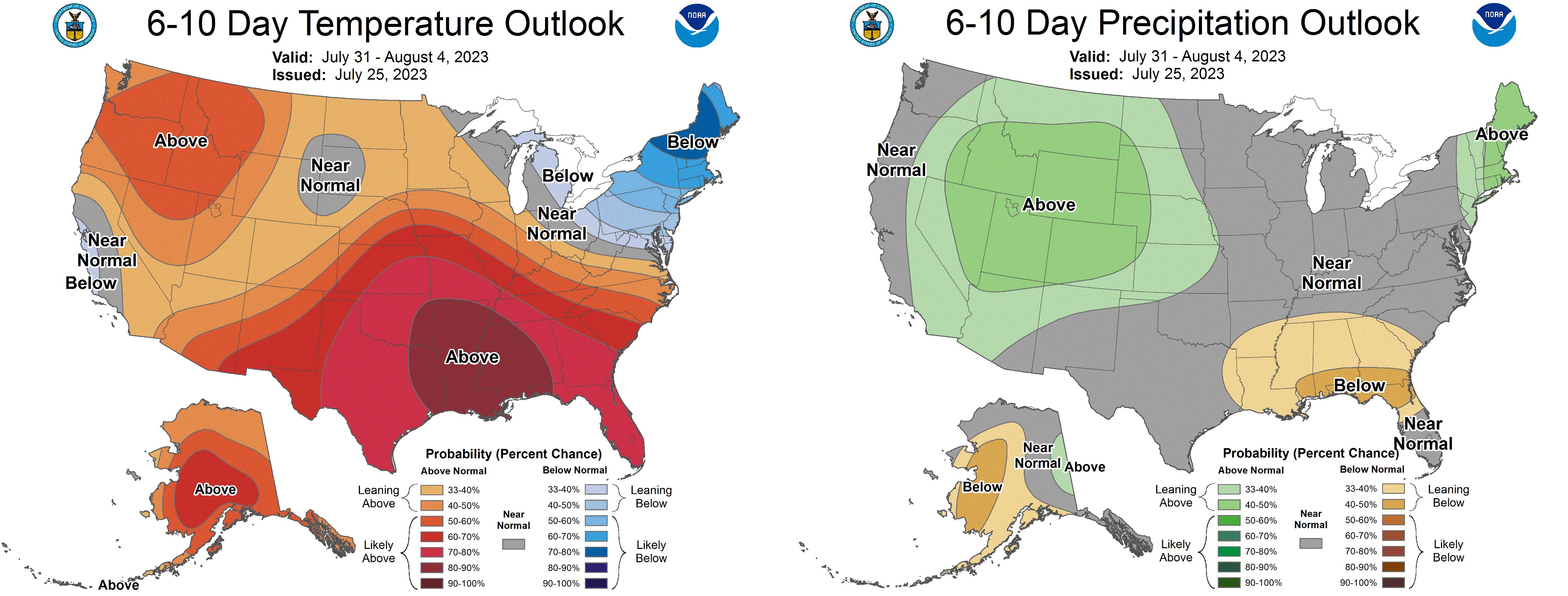 6-10 temp and precip outlooks.